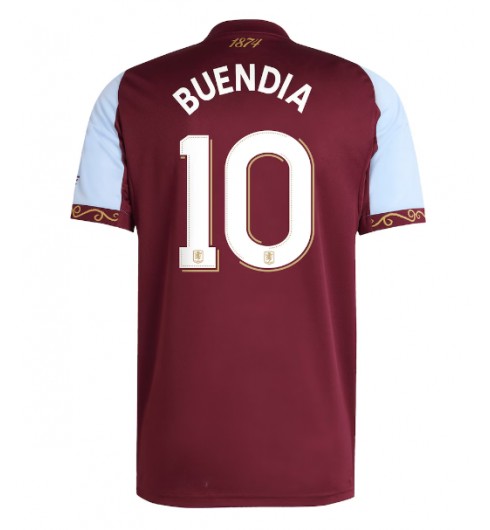 Aston Villa Emiliano Buendia #10 Hjemmedrakt 2025-26 Korte ermer Aston Villa Emiliano Buendia #10 Hjemmedrakt 2025-26 Korte ermer